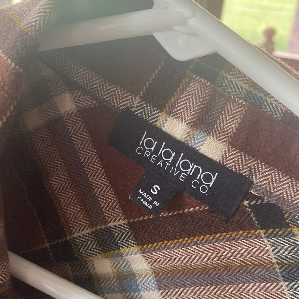 Nashville cropped custom made flannel - Picture 2 of 3